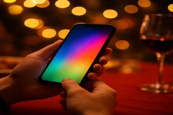 স্মার্টফোন হাতে থাকা একজন ব্যবহারকারী ডিজিটাল প্ল্যাটফর্মটি সহজে ব্যবহার করছেন